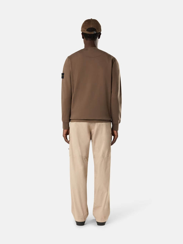 6100060 Crewneck Sweatshirt in Cotton Fleece