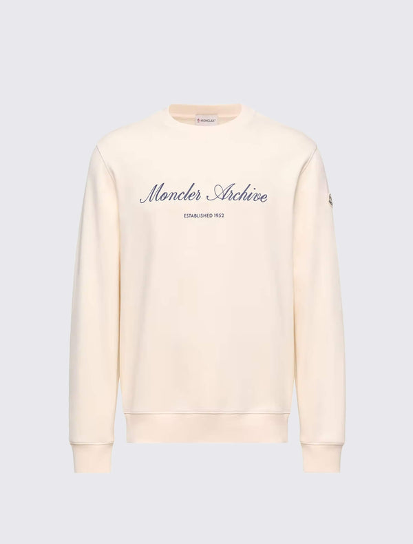 Cotton Blend Logo Sweatshirt