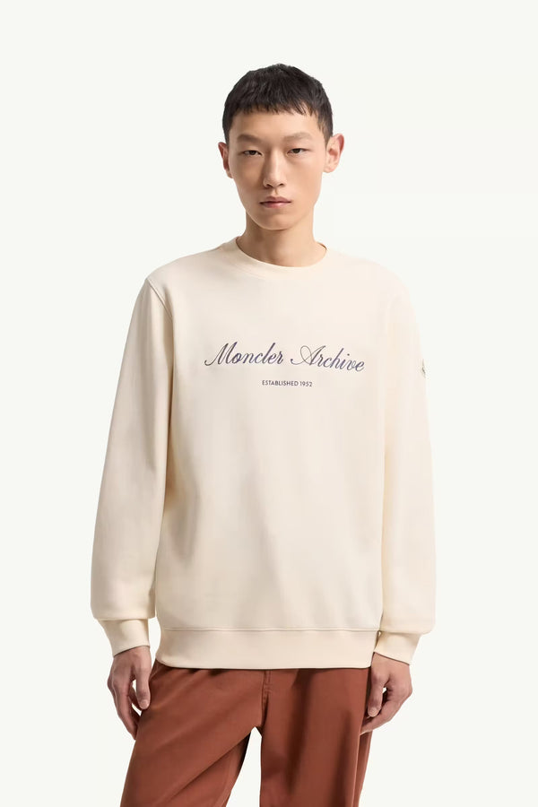 Cotton Blend Logo Sweatshirt
