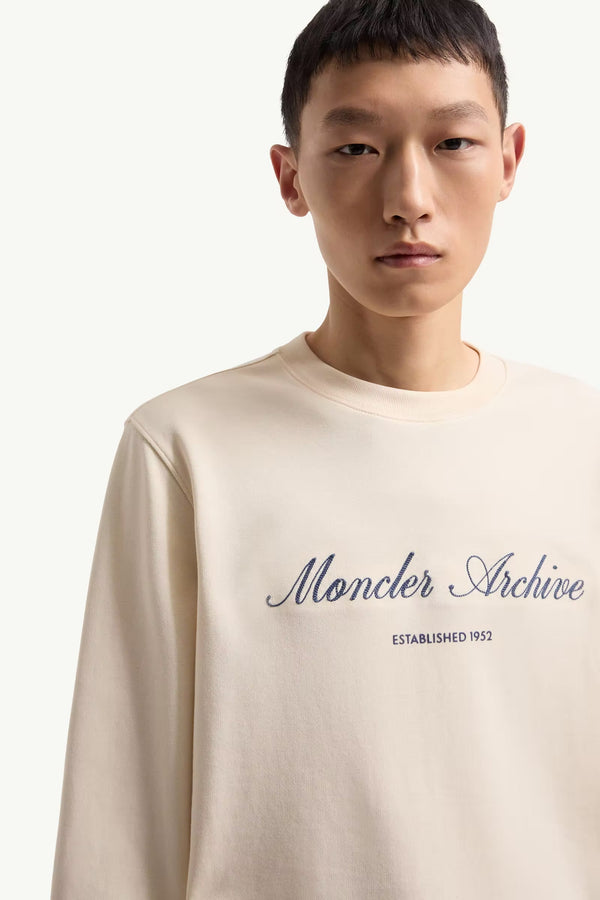 Cotton Blend Logo Sweatshirt