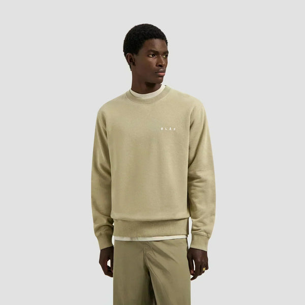 Brushstroke Face Crewneck