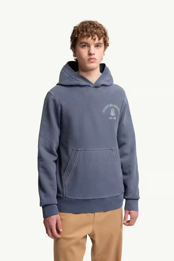 Rowing Logo Cotton Hoodie