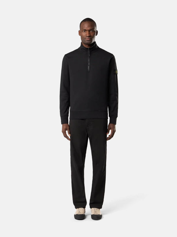 6100070 Half-Zip Sweatshirt in Cotton Fleece