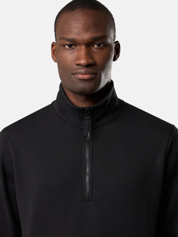 6100070 Half-Zip Sweatshirt in Cotton Fleece