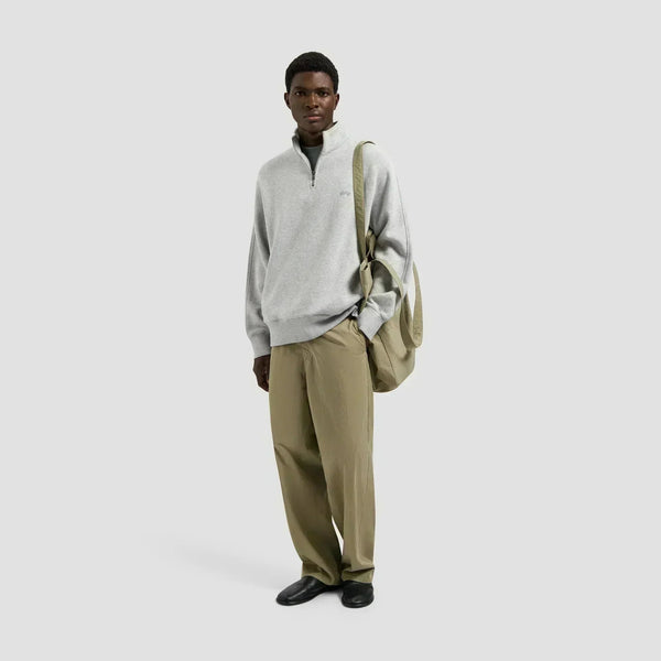 Signature Zip Mock