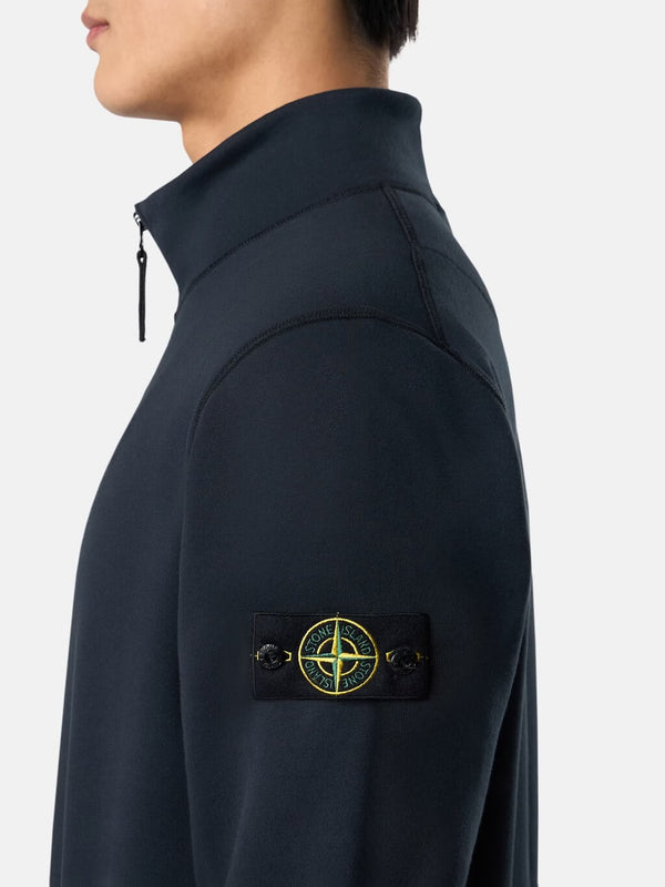 6100070 Half-Zip Sweatshirt in Cotton Fleece