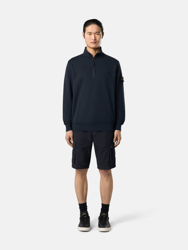 6100070 Half-Zip Sweatshirt in Cotton Fleece