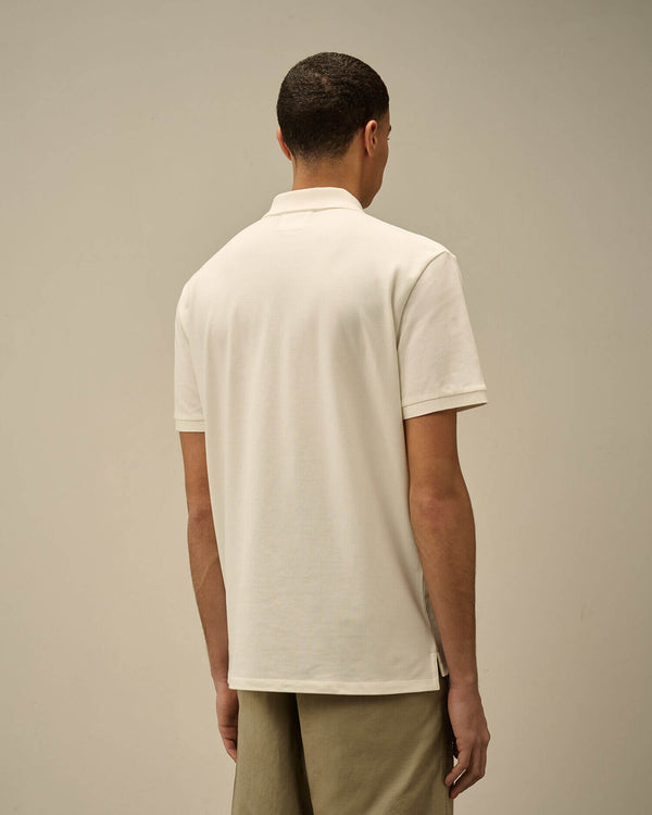 Stretch Piquet Logo Polo