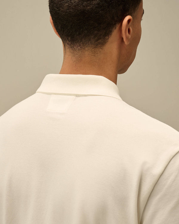 Stretch Piquet Logo Polo