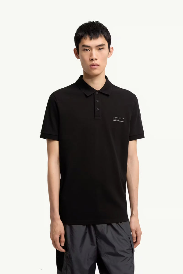 Logo Cotton Piquet Polo Shirt