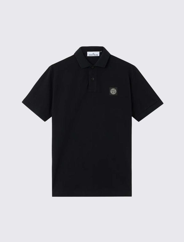 2200008 Short-Sleeve Polo in Cotton Piqué