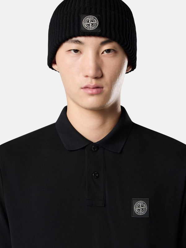 2200008 Short-Sleeve Polo in Cotton Piqué