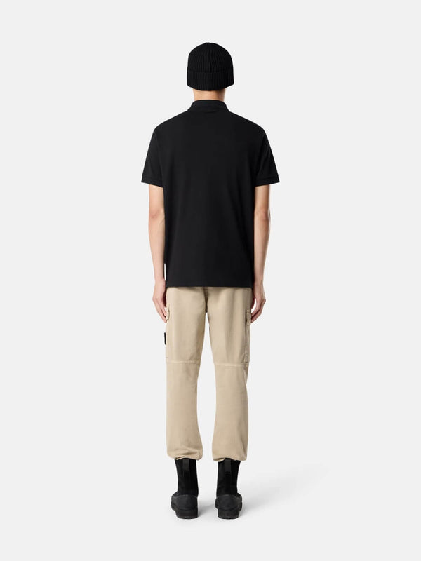 2200008 Short-Sleeve Polo in Cotton Piqué