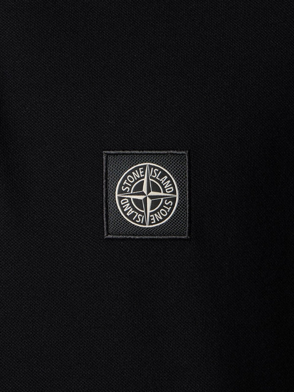 2200008 Short-Sleeve Polo in Cotton Piqué