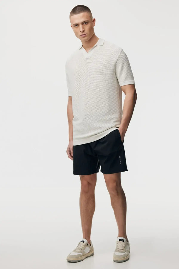Knitted Polo Shirt