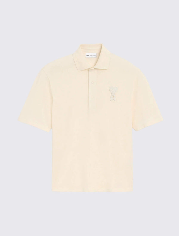 Ami de Coeur Knitted Patch Polo