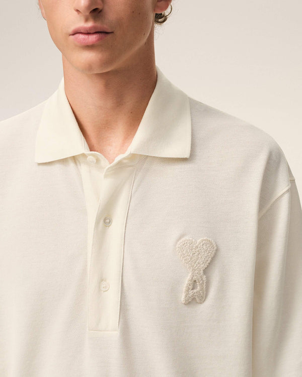 Ami de Coeur Knitted Patch Polo
