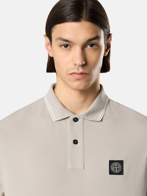 2200010 Short-Sleeve Polo Shirt in Cotton Piqué