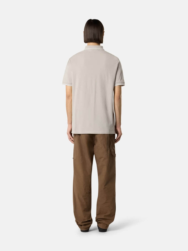 2200010 Short-Sleeve Polo Shirt in Cotton Piqué