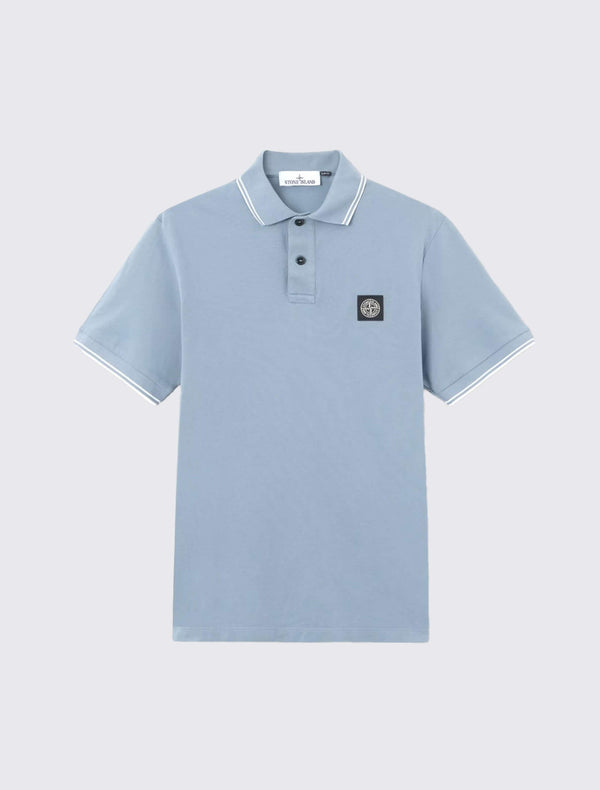 2200010 Short-Sleeve Polo Shirt in Cotton Piqué
