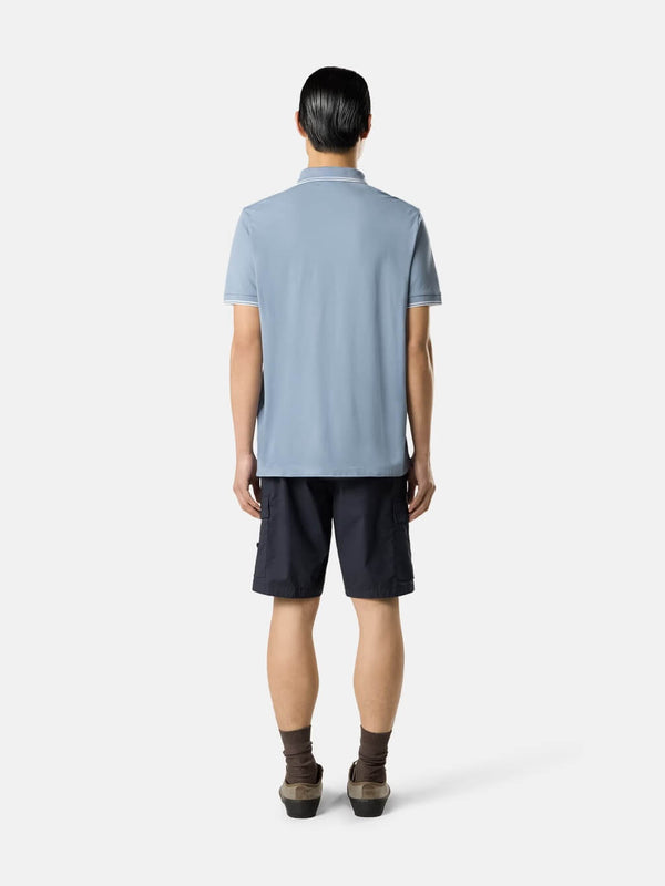 2200010 Short-Sleeve Polo Shirt in Cotton Piqué