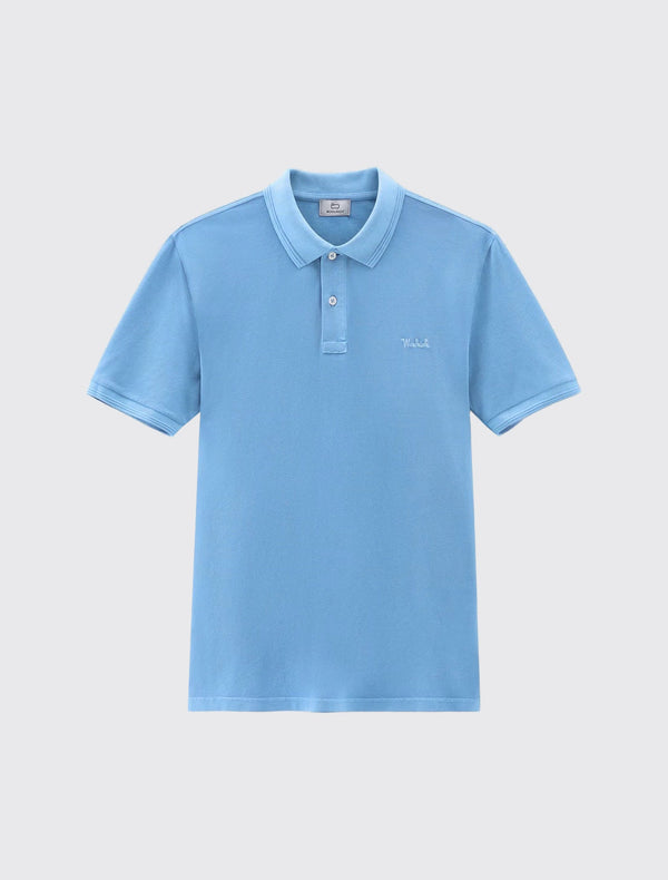 Woolrich polo licht blauw