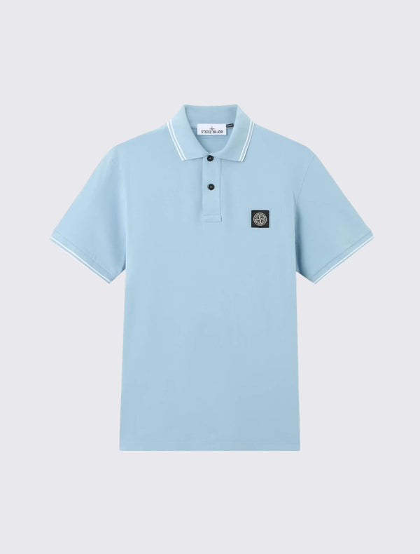 2200010 Short-Sleeve Polo Shirt in Cotton Piqué