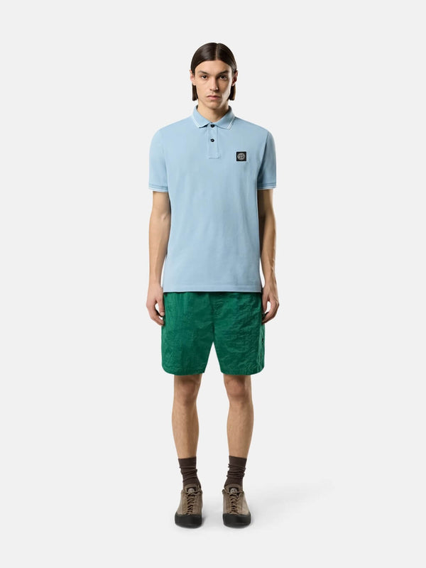2200010 Short-Sleeve Polo Shirt in Cotton Piqué