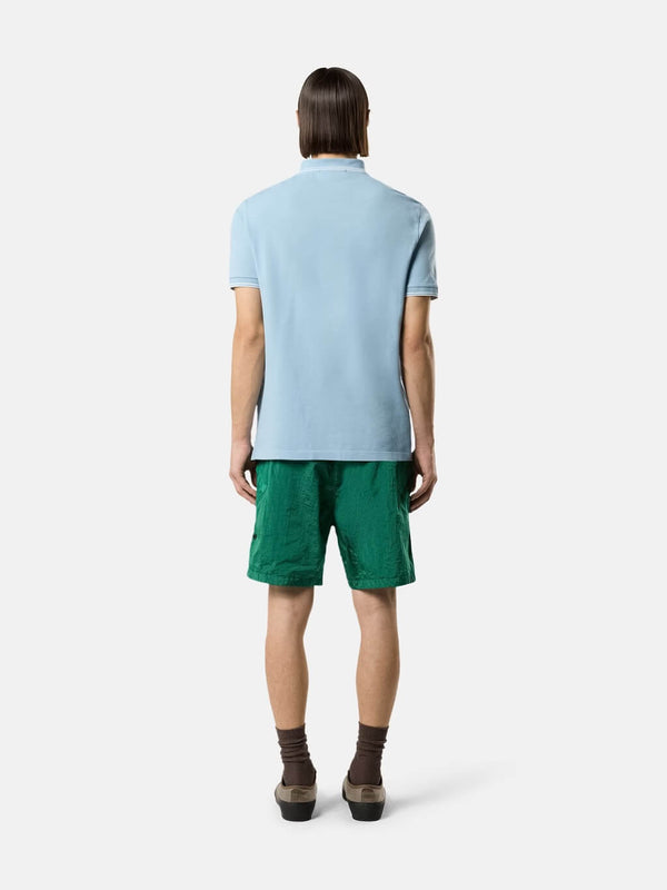 2200010 Short-Sleeve Polo Shirt in Cotton Piqué