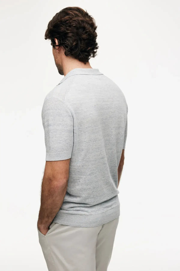 Knitted Linen Polo