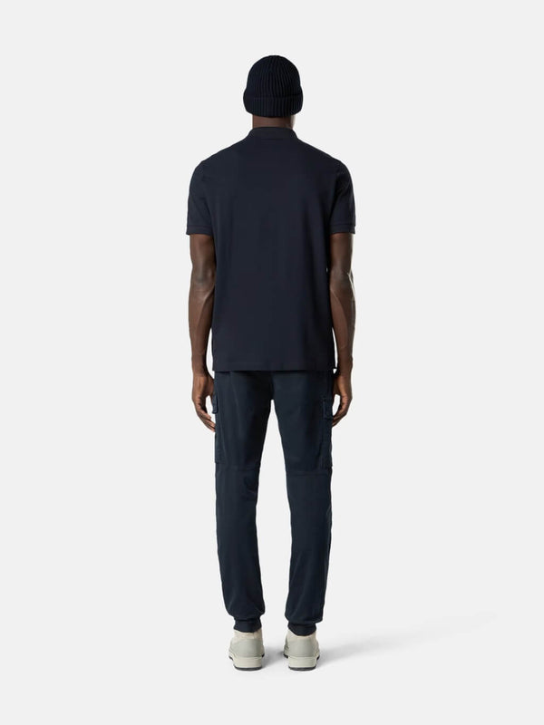 2200008 Short-Sleeve Polo in Cotton Piqué