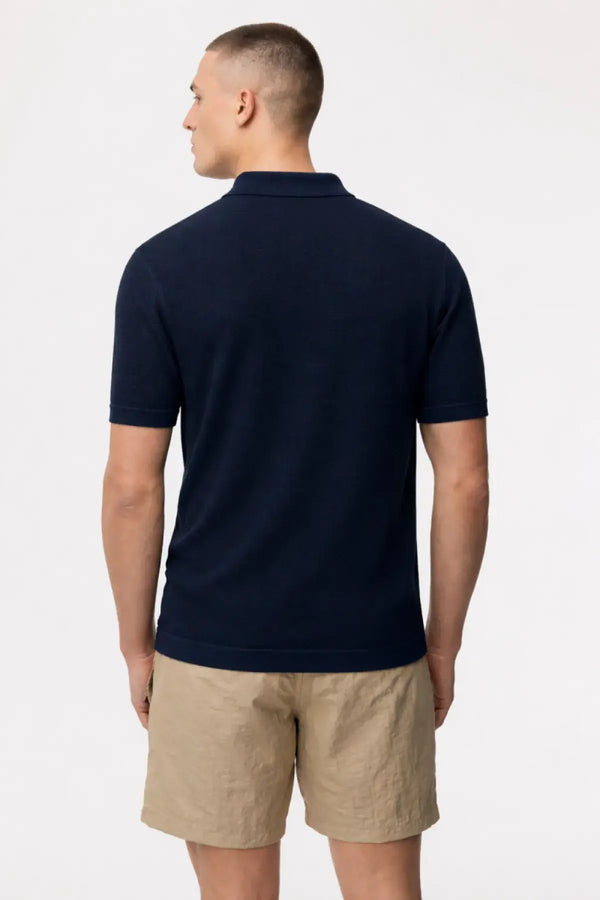 Knitted Polo Shirt