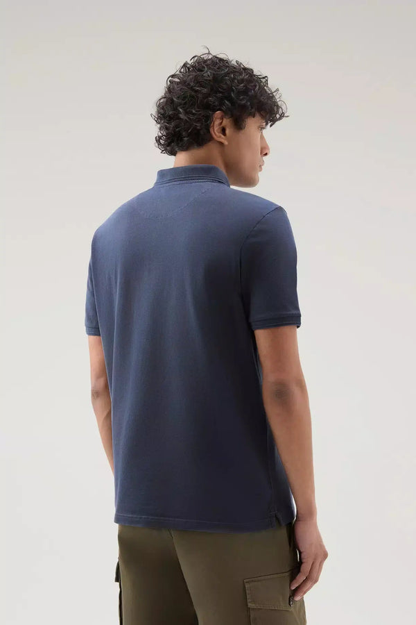 Woolrich polo marine