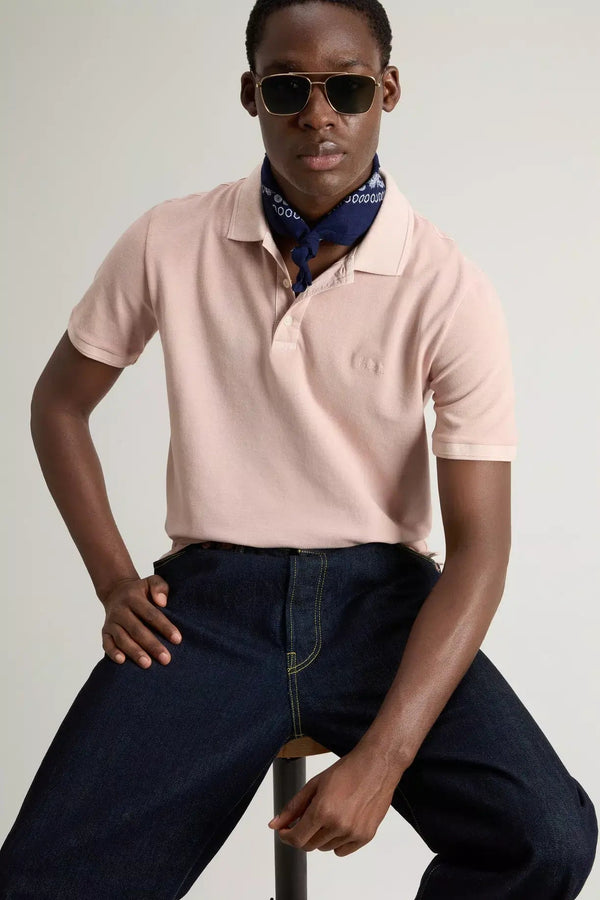 Woolrich polo roze