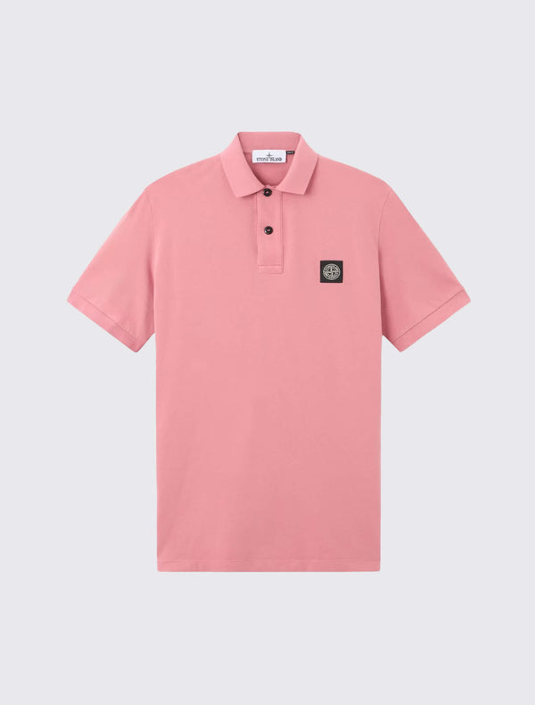 2200008 Short-Sleeve Polo in Cotton Piqué
