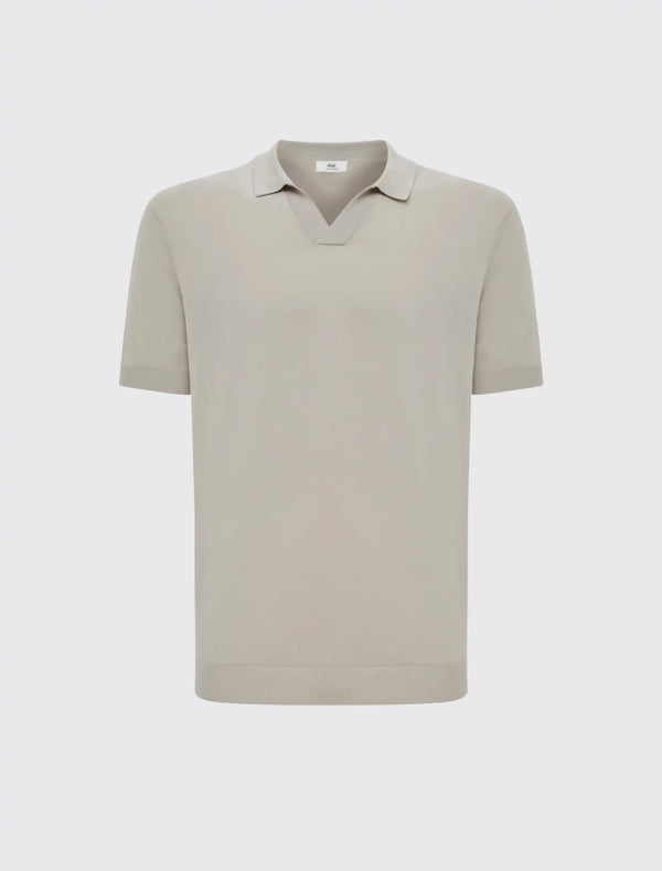 No Button Polo