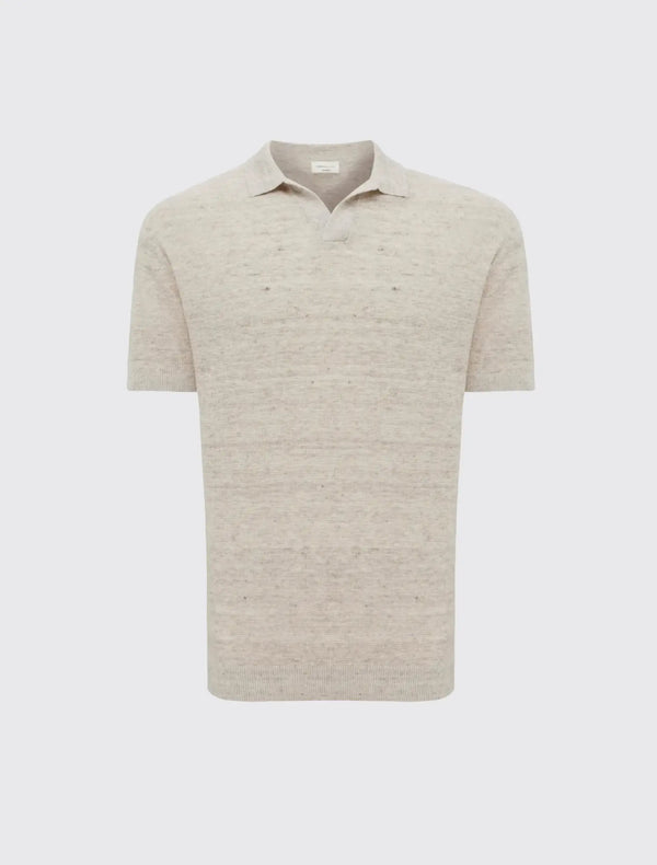 Knitted Linen Polo
