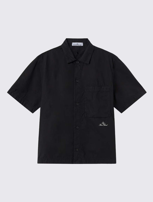1100006 Short-Sleeve Shirt in Tela Paracadute
