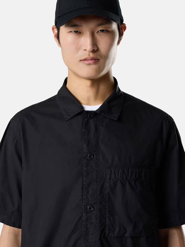 1100006 Short-Sleeve Shirt in Tela Paracadute