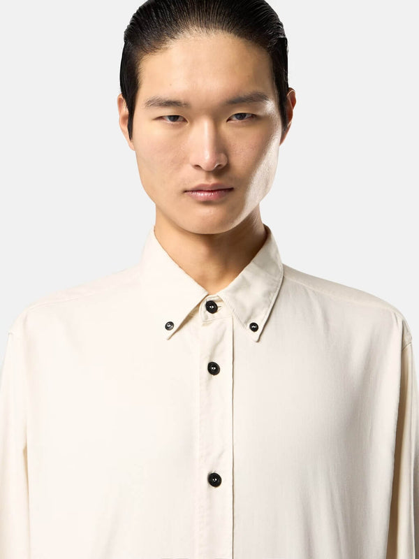 1100004 Long-Sleeve Shirt in Cotton Oxford