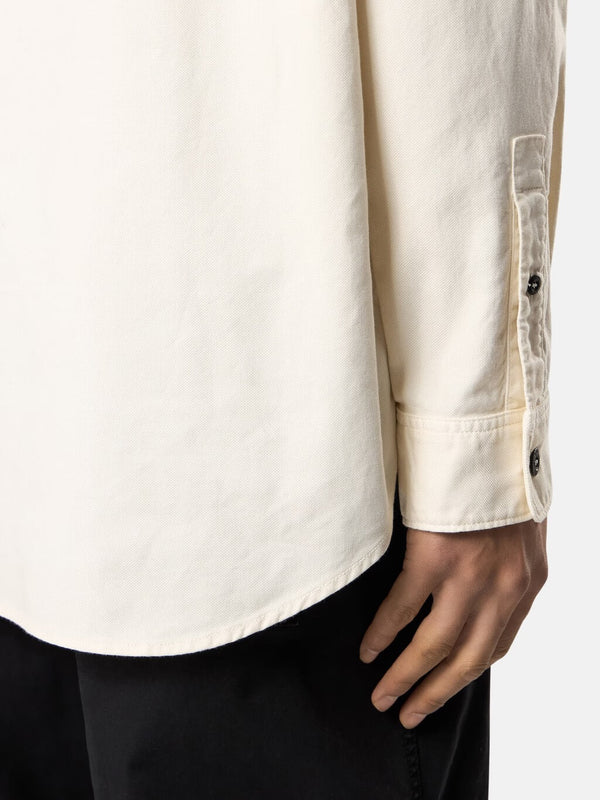 1100004 Long-Sleeve Shirt in Cotton Oxford