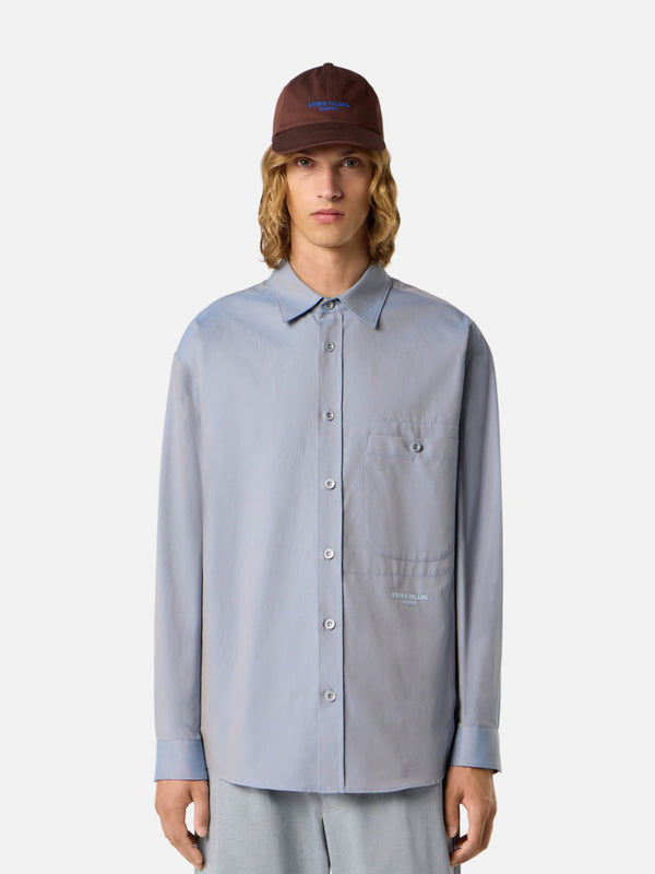 Stone Island overhemden licht blauw