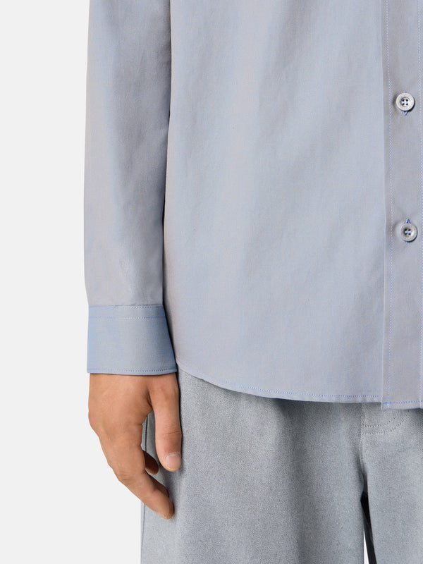 Stone Island overhemden licht blauw