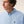 Boxy Embroidered Shirt in Cotton Chambray