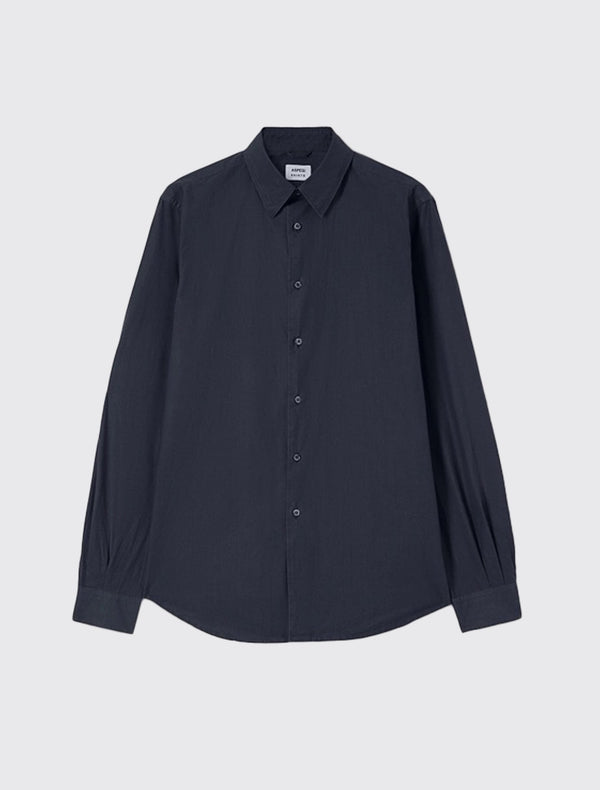 Lightweight cotton poplin shirt