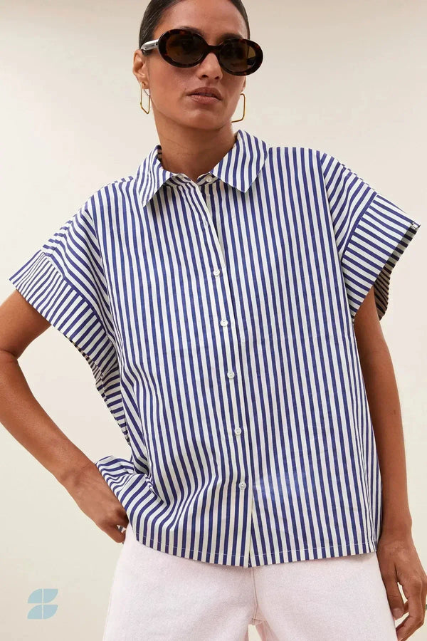 Pixie Stripe Blouse