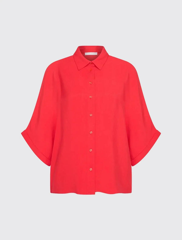 Sunny Satin Stripe Blouse