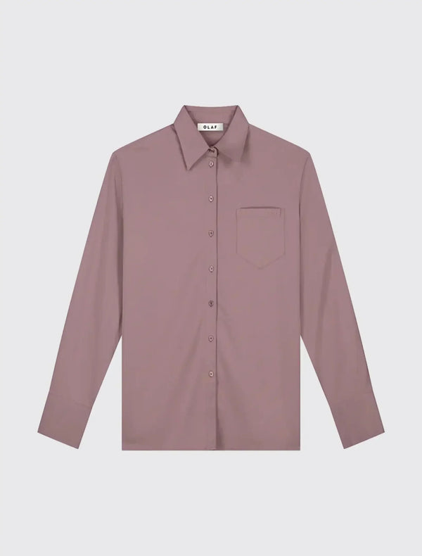 W Drapey Asymmetric Shirt