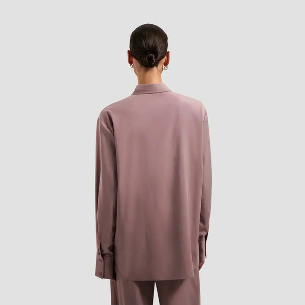 W Drapey Asymmetric Shirt