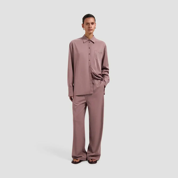 W Drapey Asymmetric Shirt